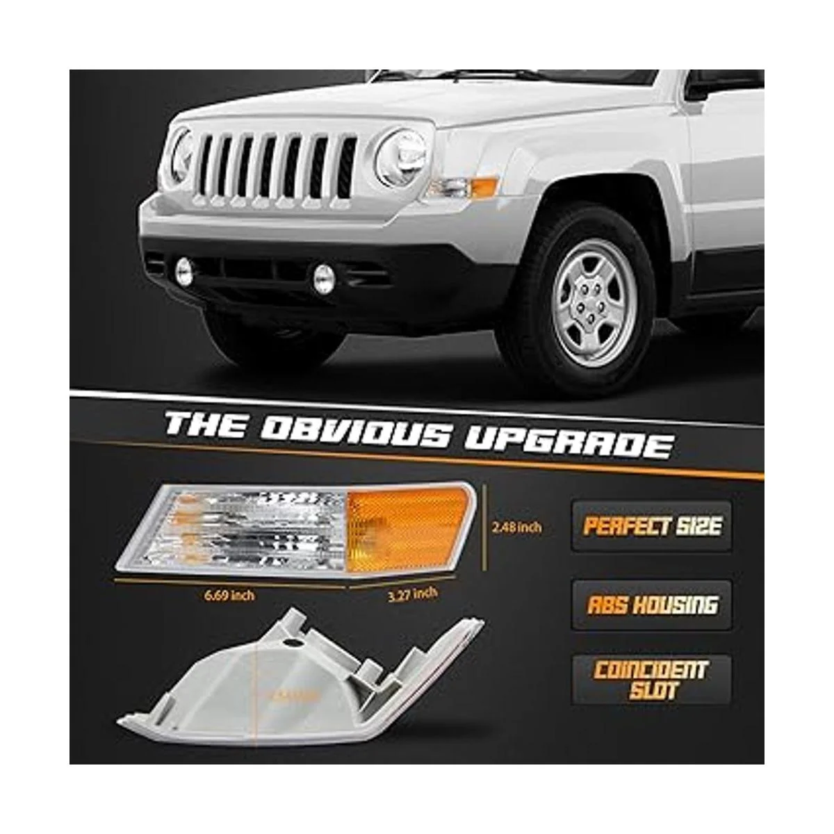 HERCOO Cubierta de lámpara de luz direccional frontal_2