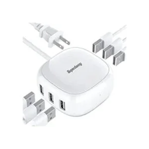 SUPERDANNY Mini estación de carga USB de 40 W 8A_1