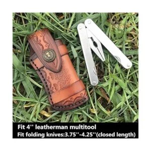 COHOMELARS Funda de cuero para cuchillos de bolsillo de_2