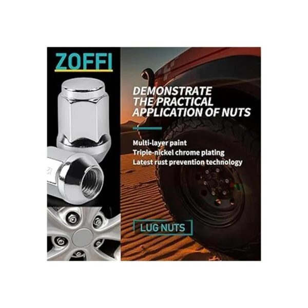 ZOFFI Tuercas M12x1.5 Reemplazo para Ford Fusion_6