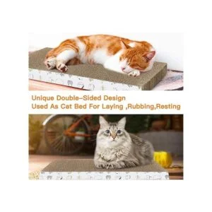 PatiencET Cat Scratcher Cat Scratch Pad Reversible_5