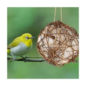 winemana Juego de 3 nideros de colibríes de globo lleno_7