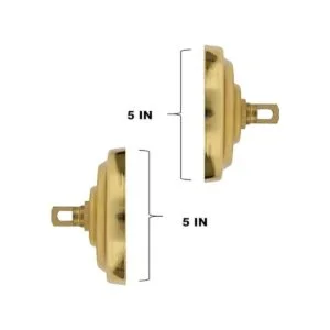 Sangle Soppfy Juego de 2 toldos de acero vintage con_2