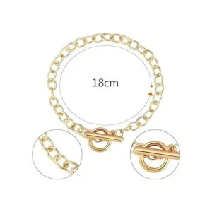 30 cadenas de pulsera con cierre de palanca OT cadenas de_3