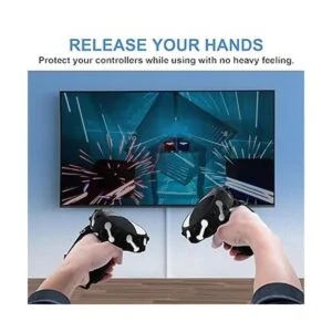 Mcbazel 1 Pair Controller Grip Cover for Oculus Quest 2_7