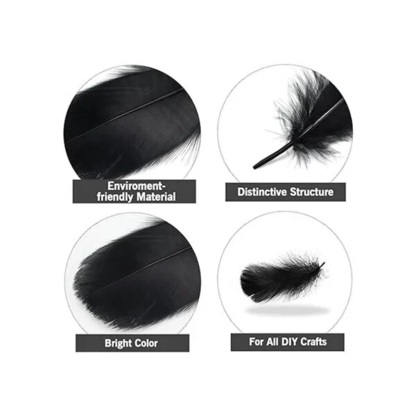 MWOOT 4 estilos surtidos de plumas para manualidades 400_4