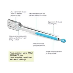 Giradores de barbacoa de acero inoxidable 304 de alta_5