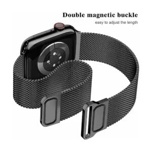 JuQBanke Bandas magnéticas de metal compatibles con Apple_4