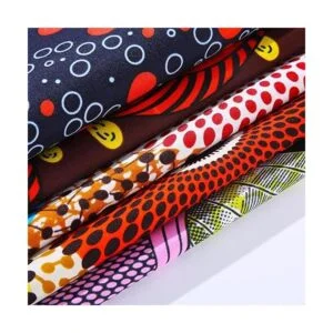 12 piezas de tela africana con estampado de cera Ankara_6
