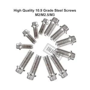 INJORA 300 piezas M2 M2.5 M3 tornillos de metal Kit_2