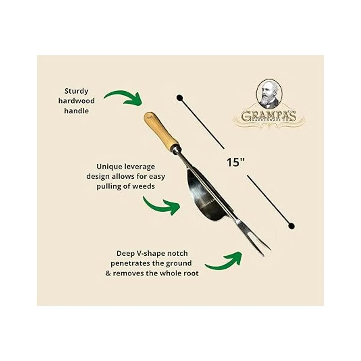 Herramienta de desmalezadora de mano Grampas La_3