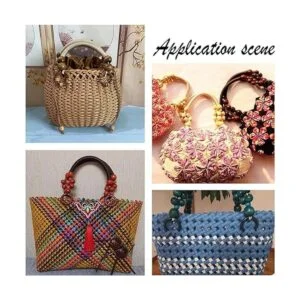 PH PandaHall 6 asas de madera con cuentas 3 colores de_4