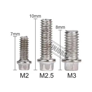 INJORA 300 piezas M2 M2.5 M3 tornillos de metal Kit_3