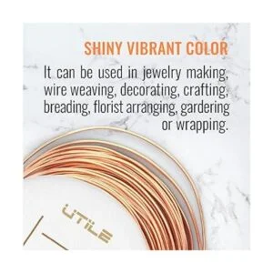 UTILE Alambre de cobre suave 99 calibre 20 30 pies10_5