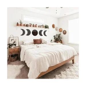 RTMISA Juego de espejos de fases lunares decoración_4