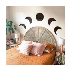 RTMISA Juego de espejos de fases lunares decoración_2