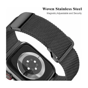 JuQBanke Bandas magnéticas de metal compatibles con Apple_3