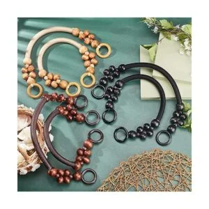 PH PandaHall 6 asas de madera con cuentas 3 colores de_5