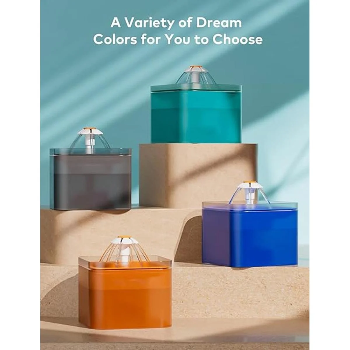 AONBOY Fuente de agua para gatos fuente ultra silenciosa_2