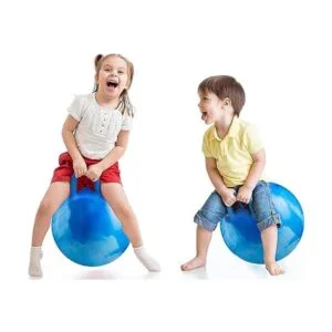 Pelota Hopper con asa para niños bola de salto Hoppity de_3