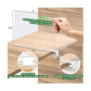 Divisores de estantes acrílicos divisores de estantes_3