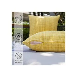 Kevin Textile Juego de 2 fundas de almohadas decorativas_3