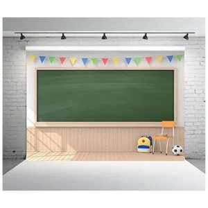 CORFOTO Telón de fondo escolar de tela de 7 x 5 pies para_2