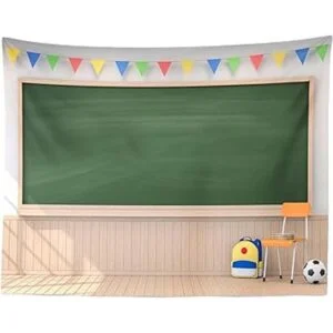 CORFOTO Telón de fondo escolar de tela de 7 x 5 pies para_5