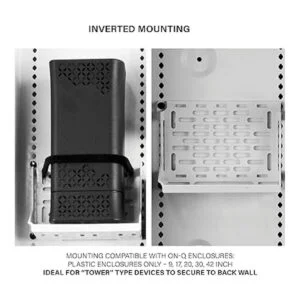OnQ AC1060 Soporte de montaje para estantes color blanco_3