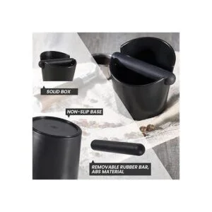 VEVOK CHEF Caja de café para café con forma de cubo de_2