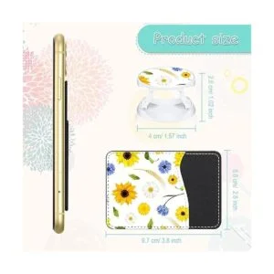 Frienda 10 piezas sublimación en blanco teléfono cartera_2