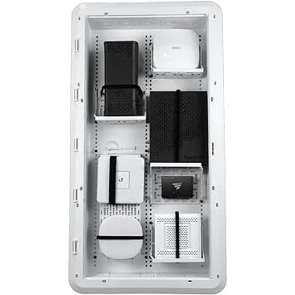 OnQ AC1060 Soporte de montaje para estantes color blanco_5