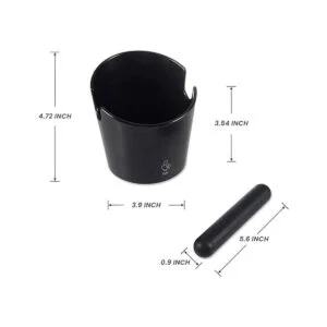 VEVOK CHEF Caja de café para café con forma de cubo de_3