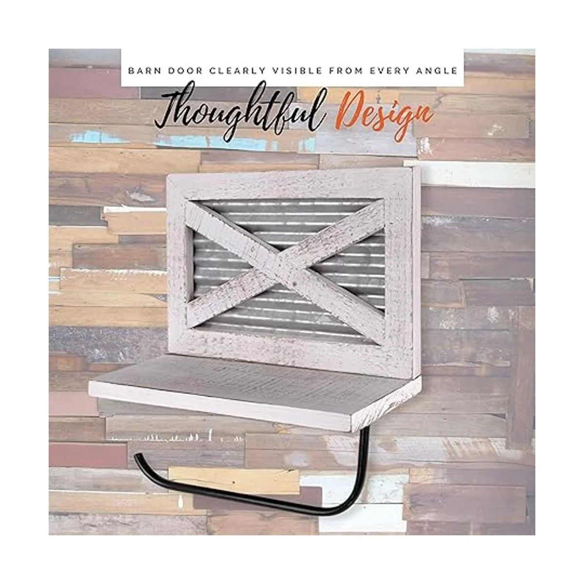 Autumn Alley Soporte de papel higiénico para puerta de_6