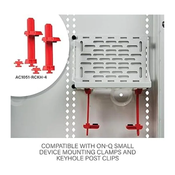 OnQ AC1060 Soporte de montaje para estantes color blanco_6