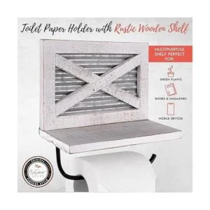 Autumn Alley Soporte de papel higiénico para puerta de_5