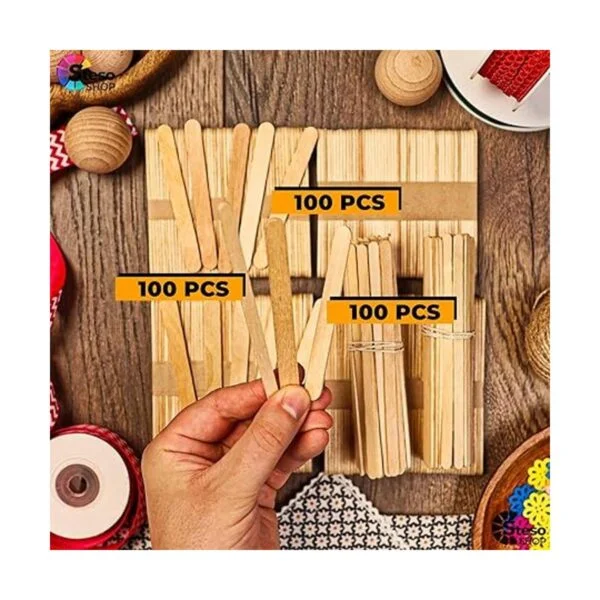 Suministros para manualidades de palitos de paleta 300_3