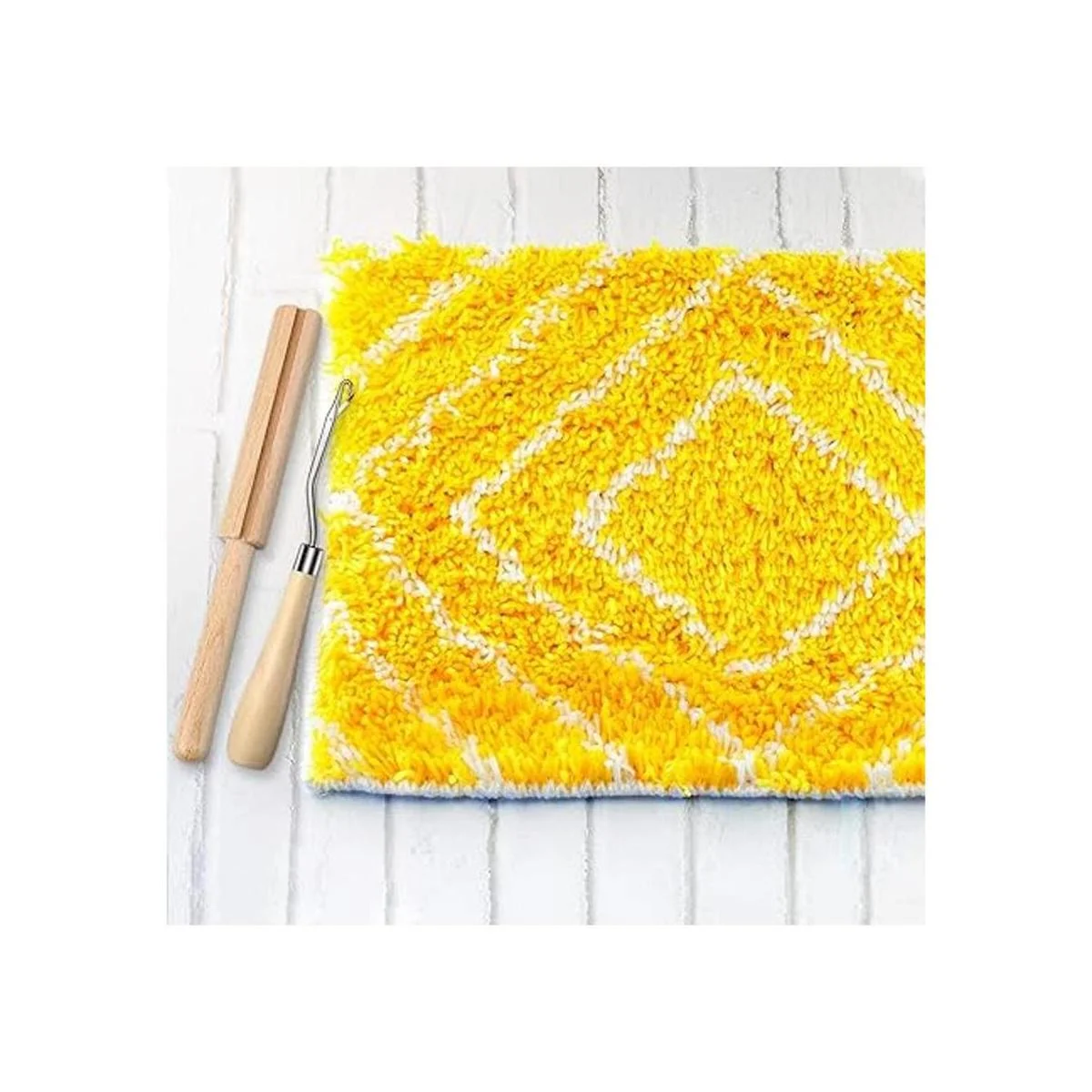 3 piezas de gancho de pestillo herramienta de malla tela_6