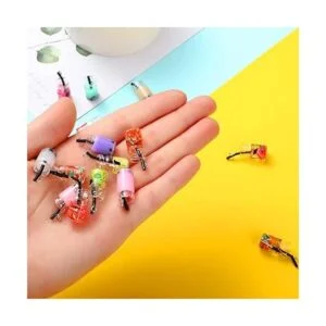 104 dijes de té de leche para bricolaje llavero colgante_7