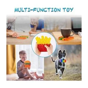 Pop Its Fidget Toys Pack 4 Alimento para aliviar el_6