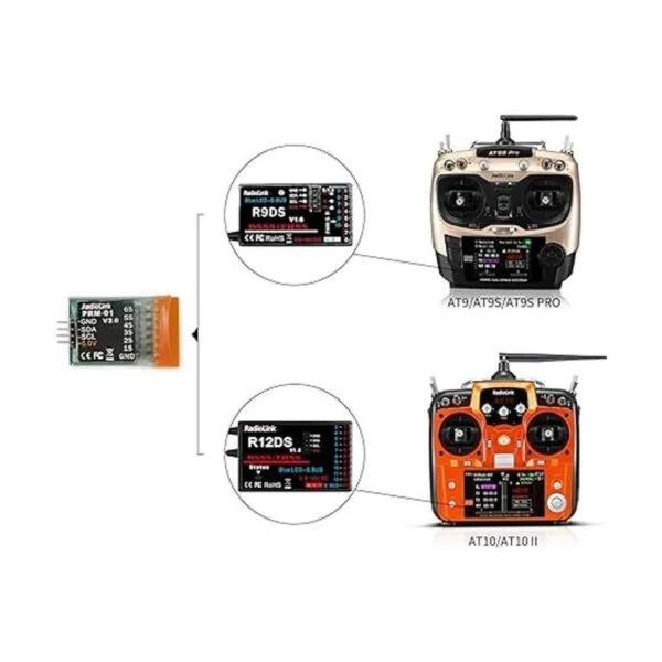 Radiolink PRM01 Módulo de monitor de batería de avión 1S6S_2