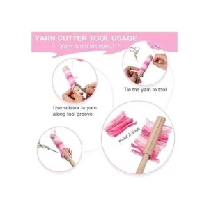 3 piezas de gancho de pestillo herramienta de malla tela_2