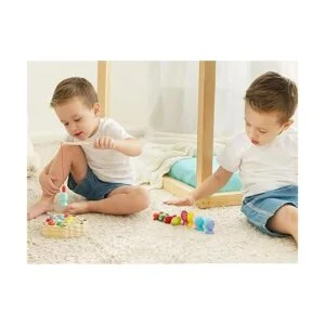 Kidus Montessori Juego de pesca magnético de madera para_2