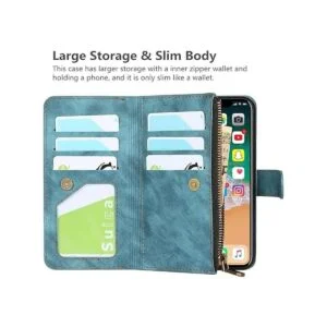 iCoverCase Funda tipo cartera para iPhone XXS con_3