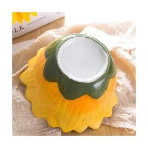 Bicuzat Cuenco para dulces 6.0 in diseño de girasol_5