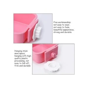 kathson 3 PCS Crate Dog Bowl Hanging Cage Food Bowl_4