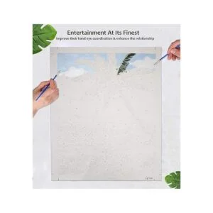 RMANA Pintura acrílica por números paisaje sobre lienzo_2