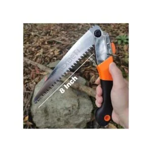 REXBETI Sierra plegable diseño compacto de 8 pulgadas_3