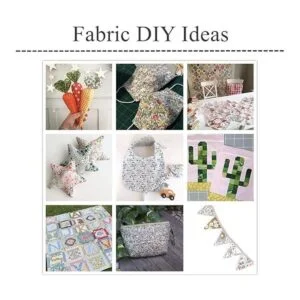 SZRUIZFZ Paquete de tela de algodón precortada de 12 x 12_2