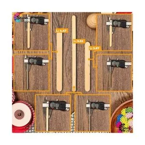 Suministros para manualidades de palitos de paleta 300_5